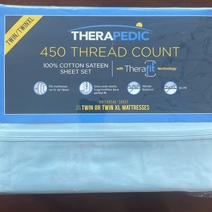 Therapedic. 450 Thread count Twin/Twin XL sheet set